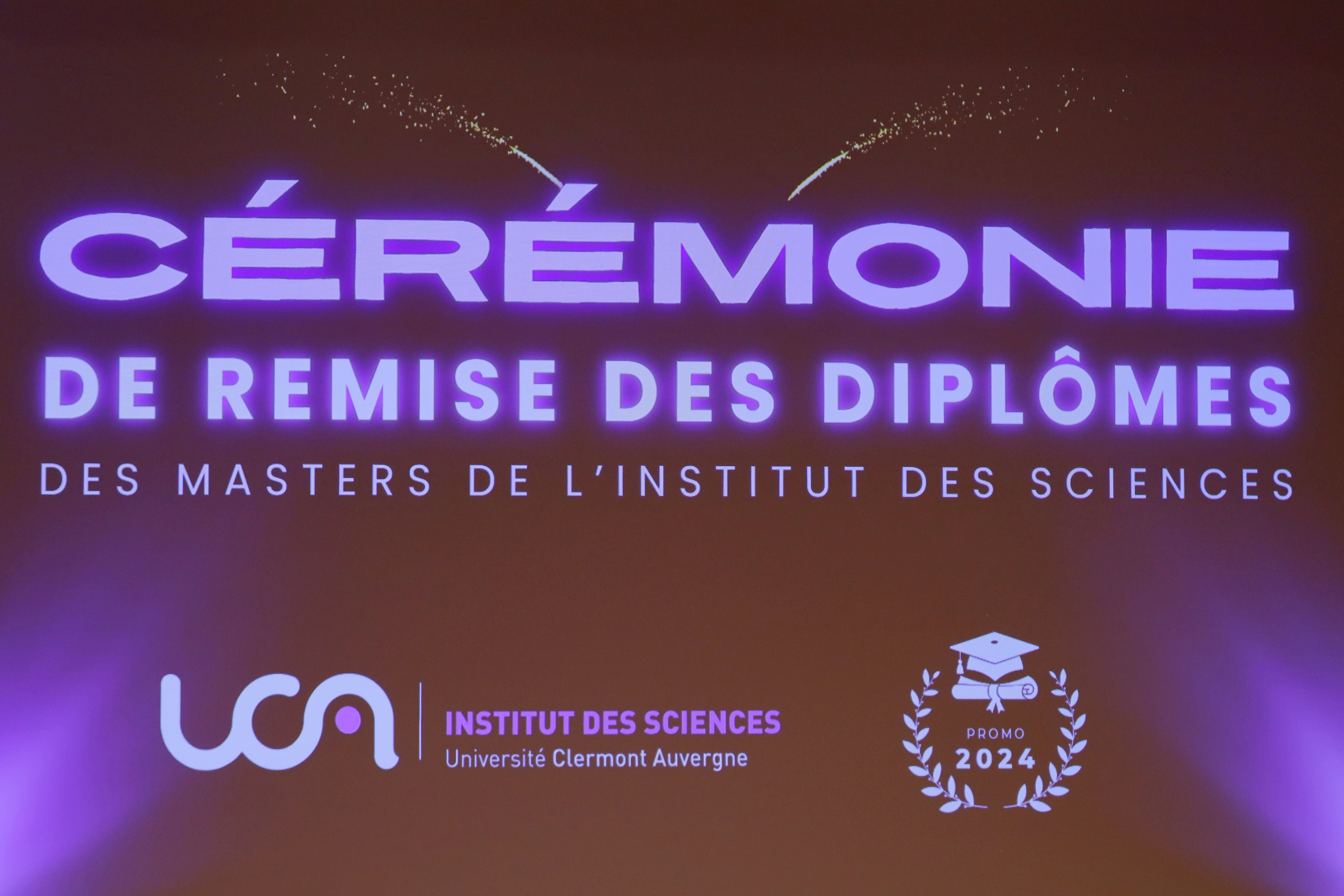 Cérémonie de remise des diplômes